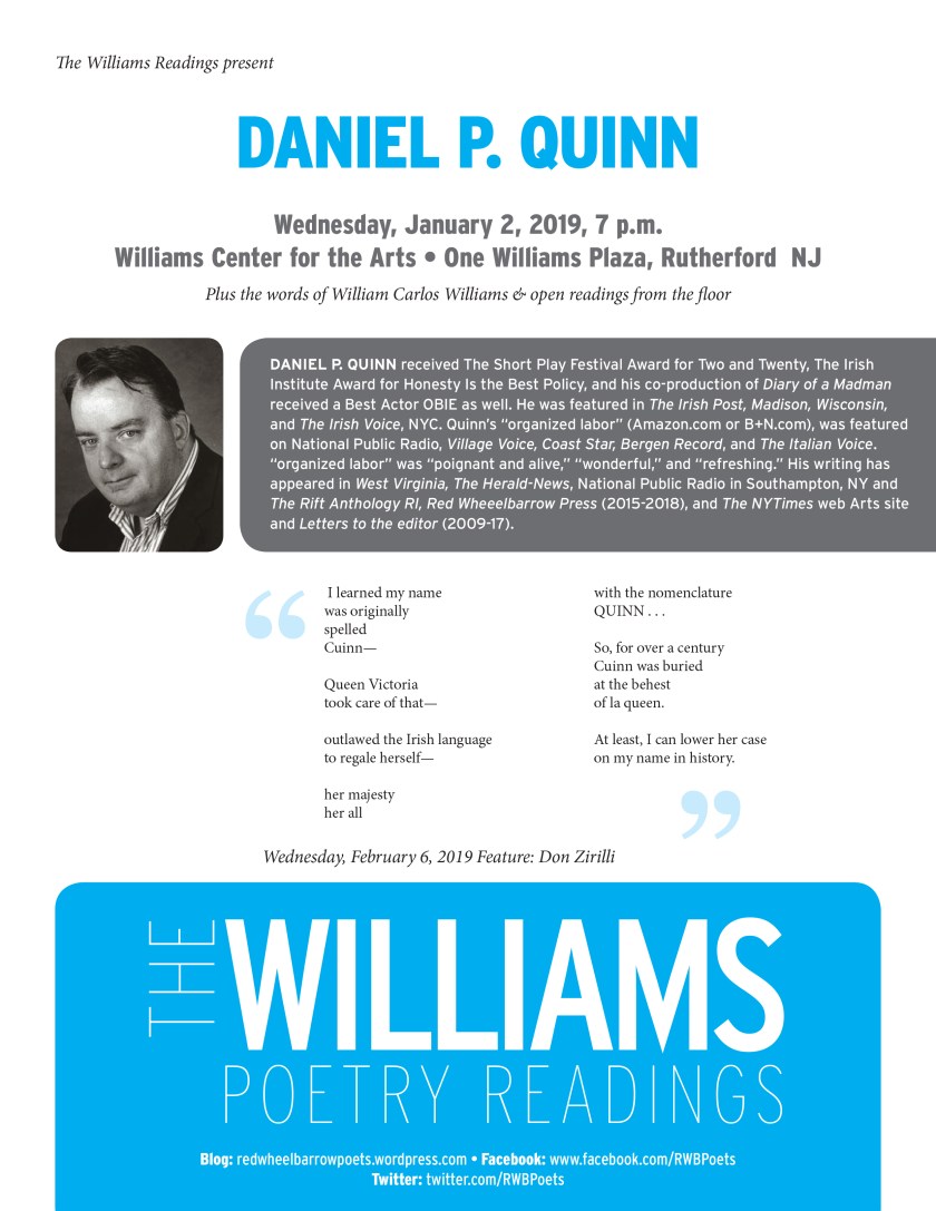 Williams Readings-DQuinn-Jan2019.indd
